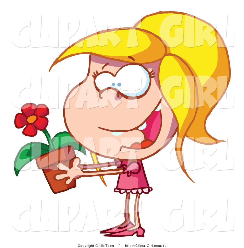 clipart giving flowers - photo #14